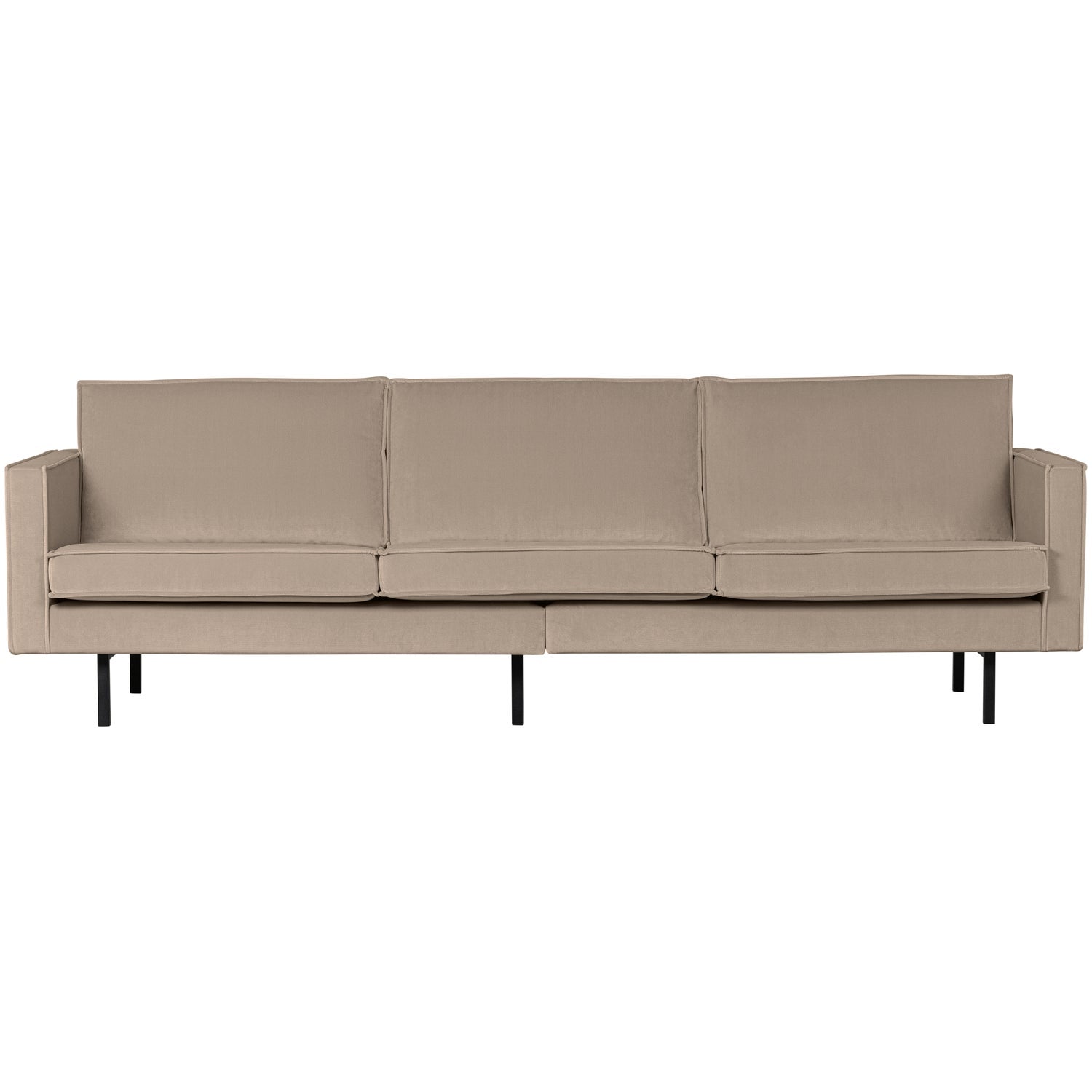 Woood | 3-Zits bank Rodeo velvet khaki