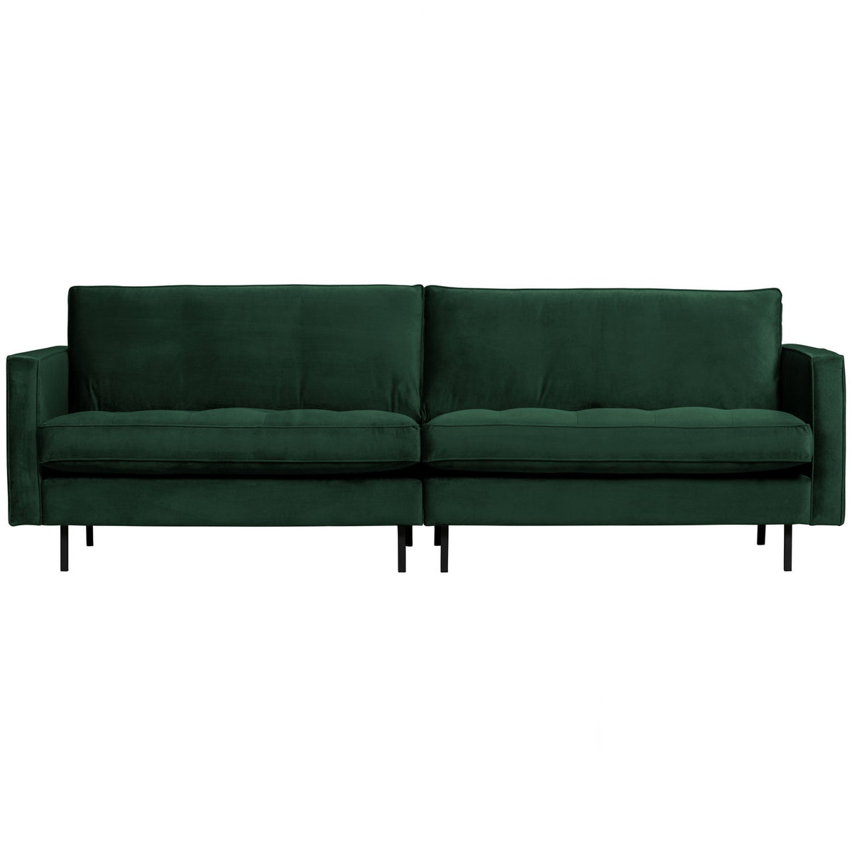 Woood | 3-Zits bank Rodeo classic velvet bosgroen