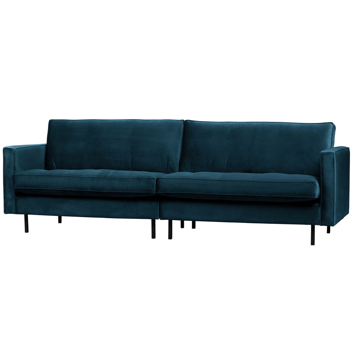 Woood | 3-Zits bank Rodeo classic velvet blauw