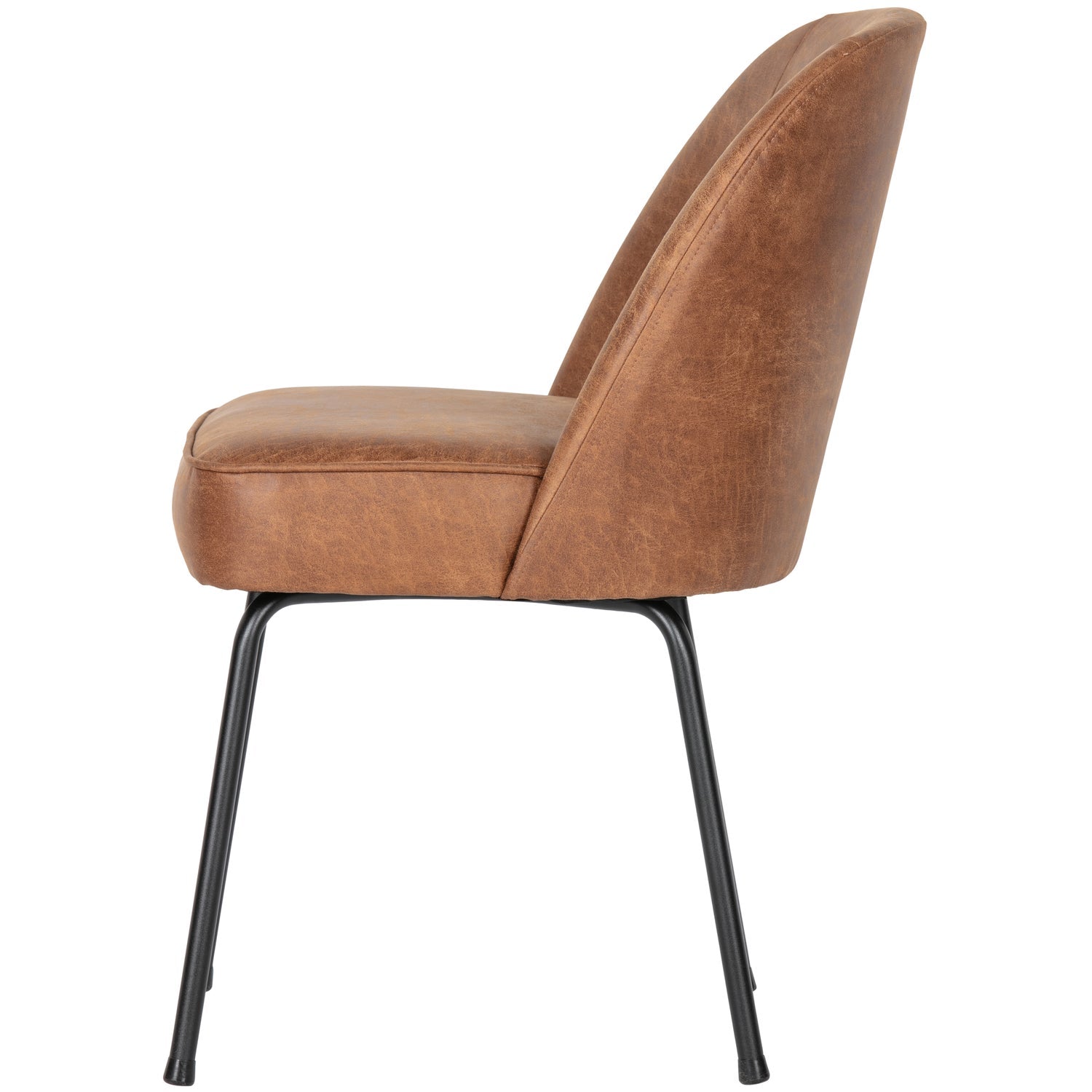 Woood | Eetkamerstoel Vogue ecoleer cognac