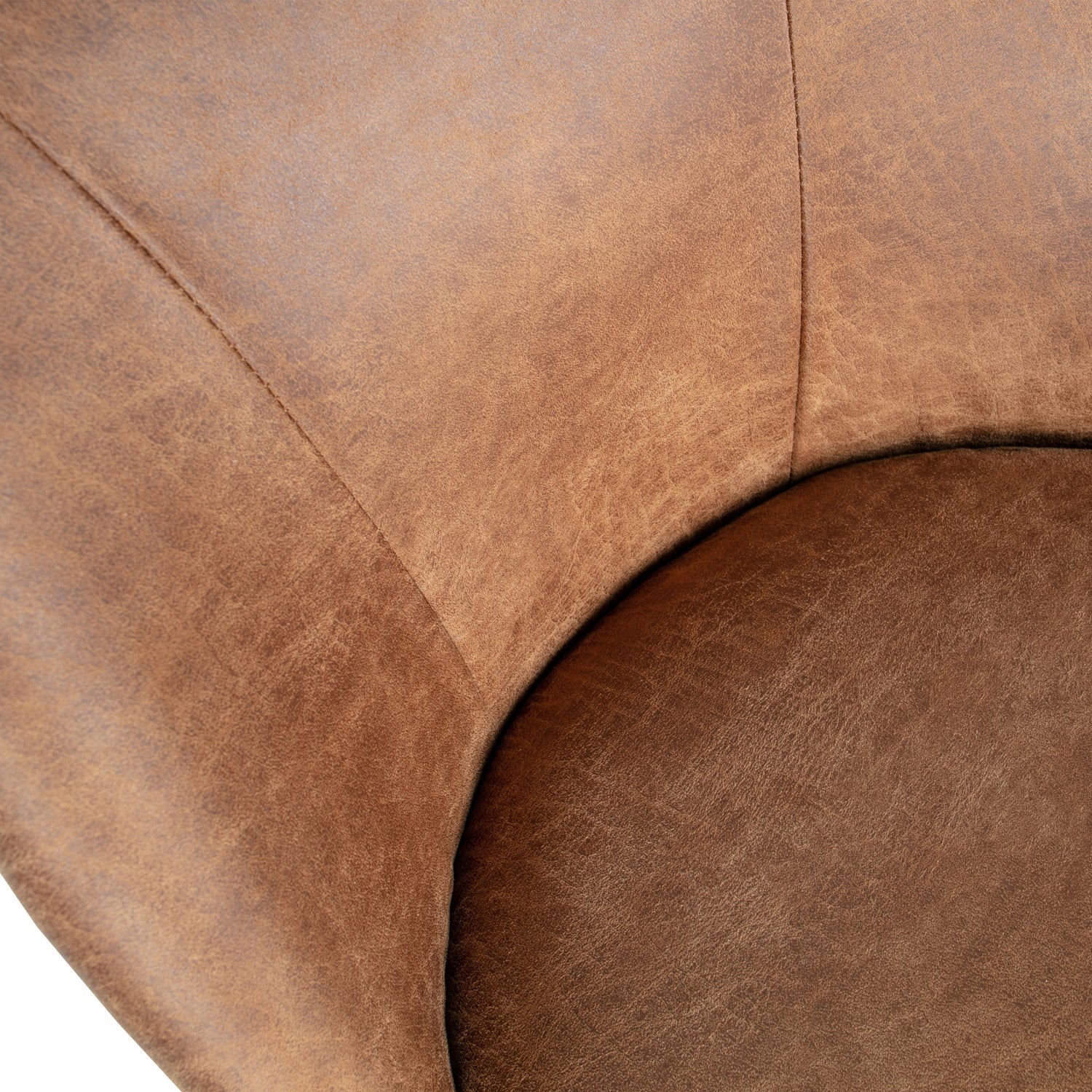 Woood | Eetkamerstoel Vogue ecoleer cognac