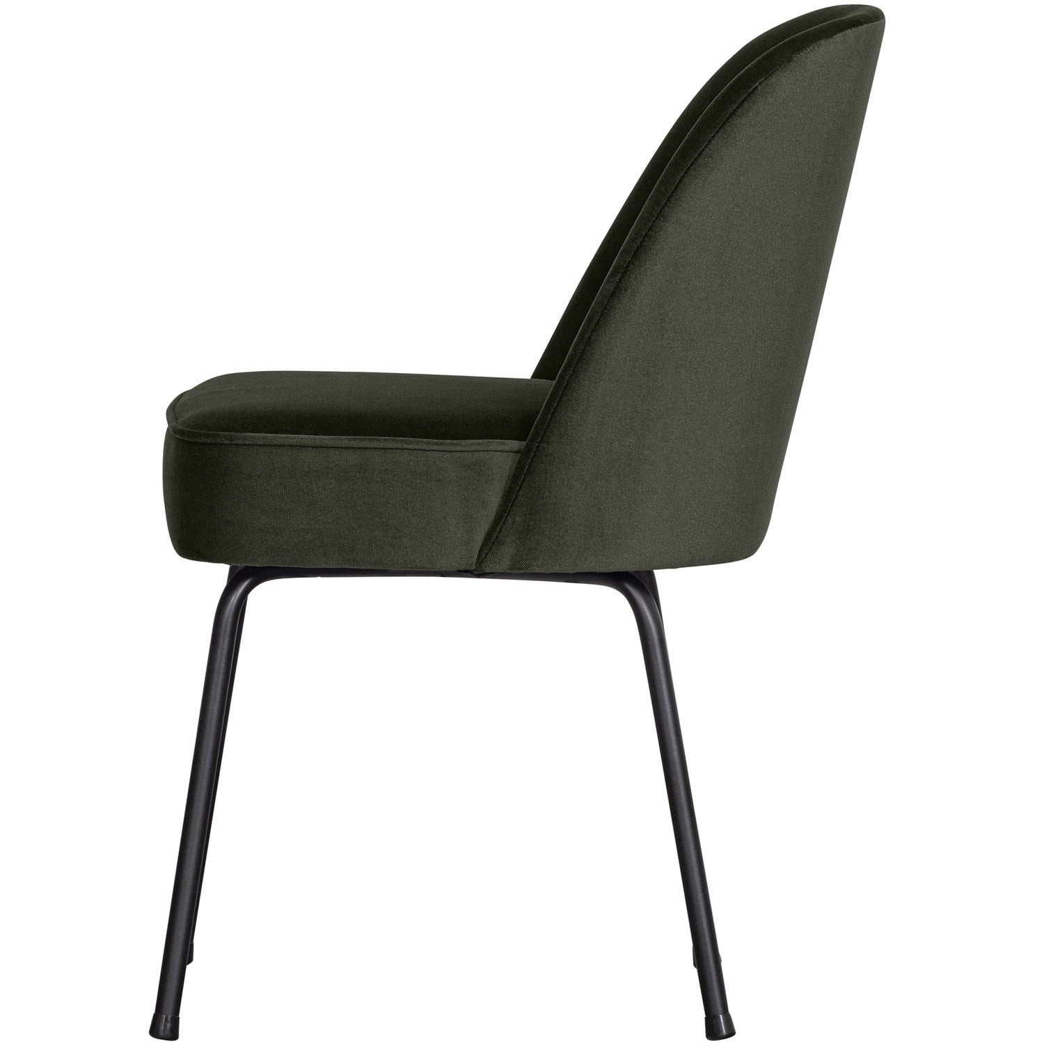 Woood | Eetkamerstoel Vogue velvet donkergroen
