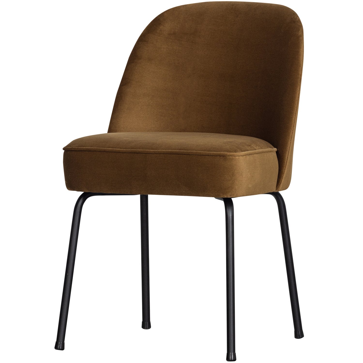 Woood | Eetkamerstoel Vogue velvet honinggeel