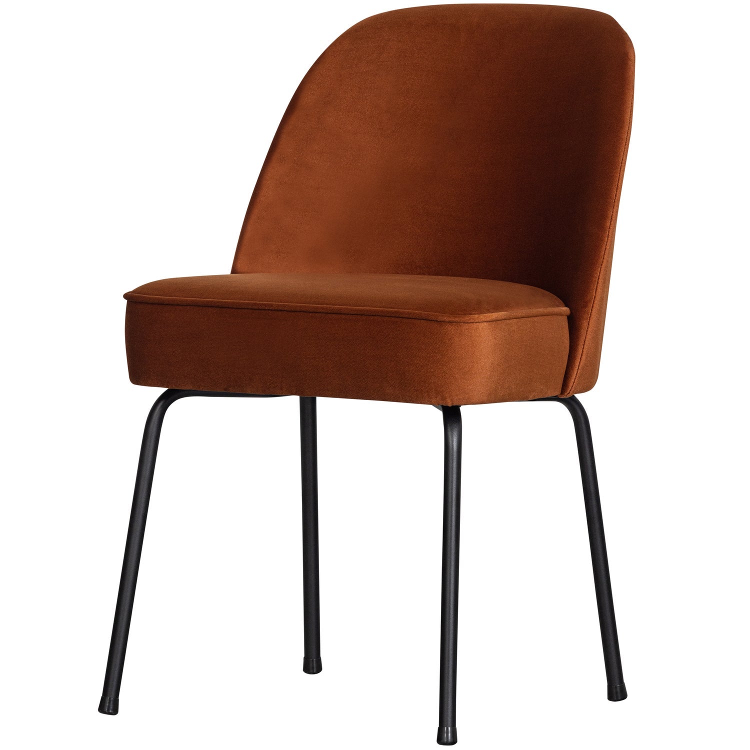 Woood | Eetkamerstoel Vogue velvet roest