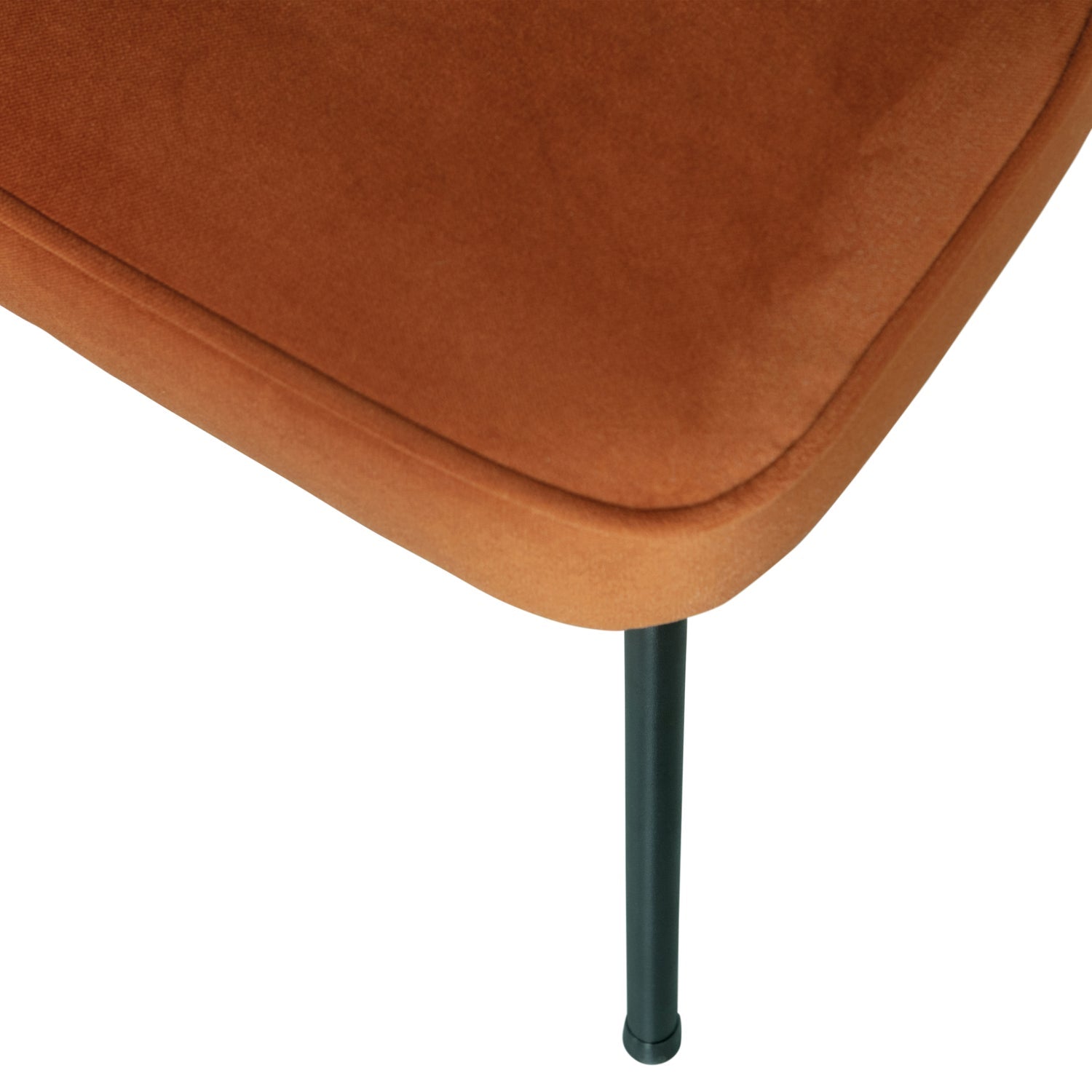 Woood | Eetkamerstoel Vogue velvet roest
