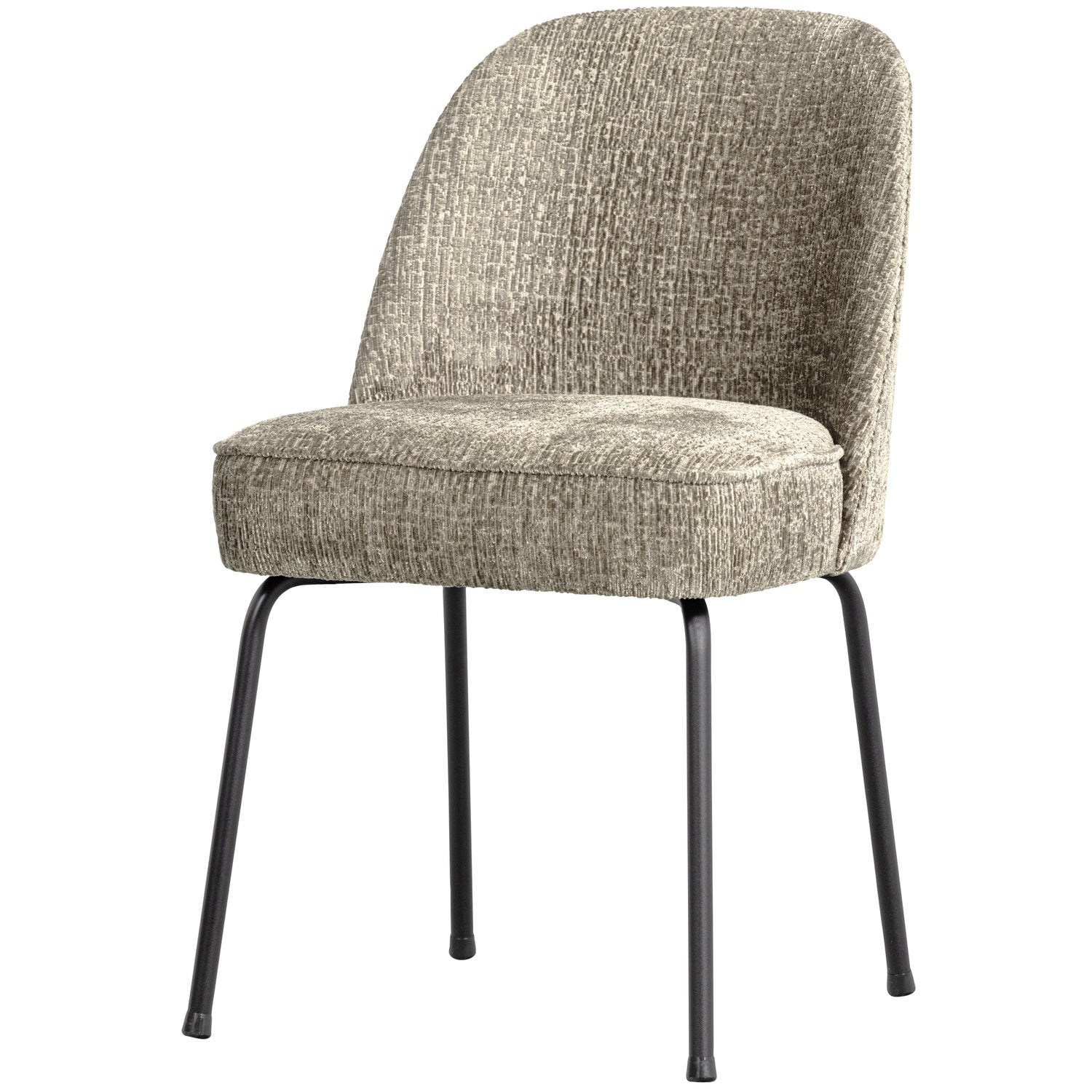 Woood | Eetkamerstoel Vogue structure velvet wheatfield
