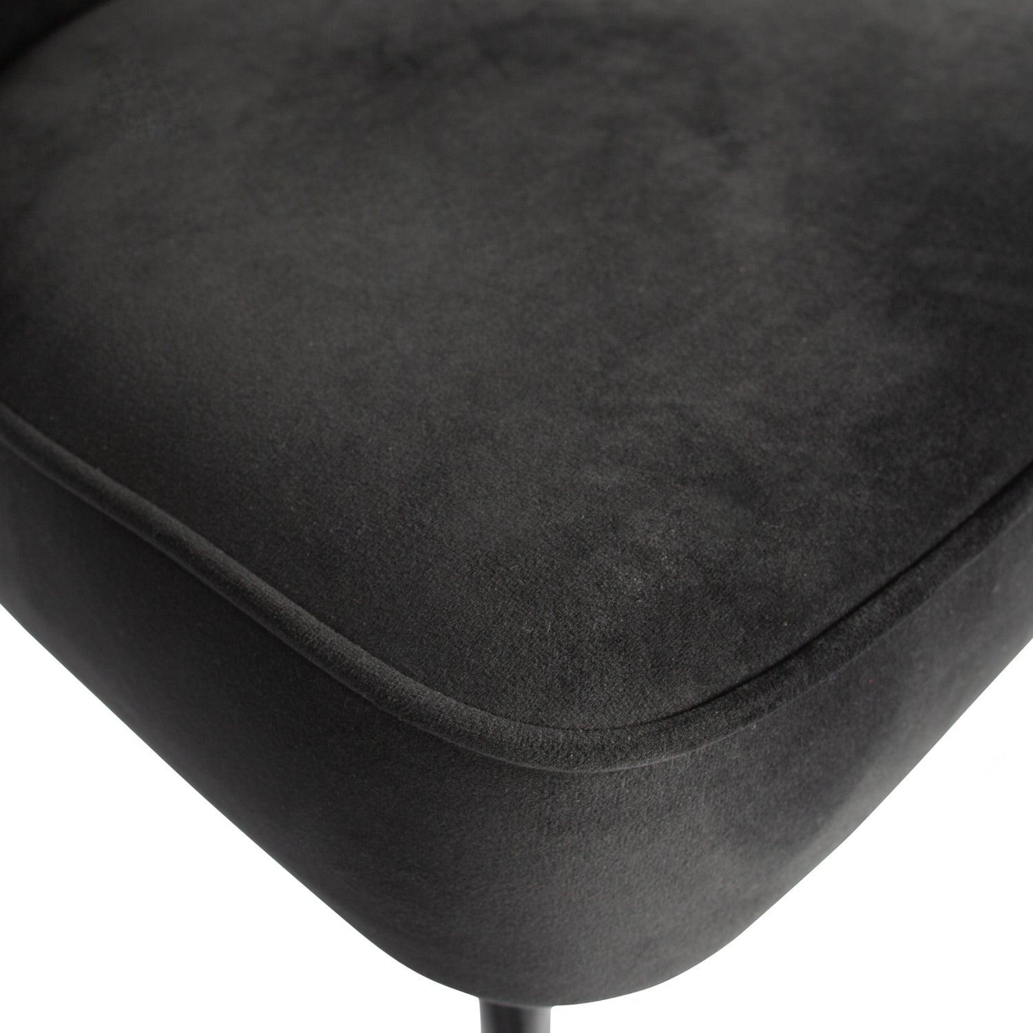 Woood | Eetkamerstoel Vogue velvet zwart