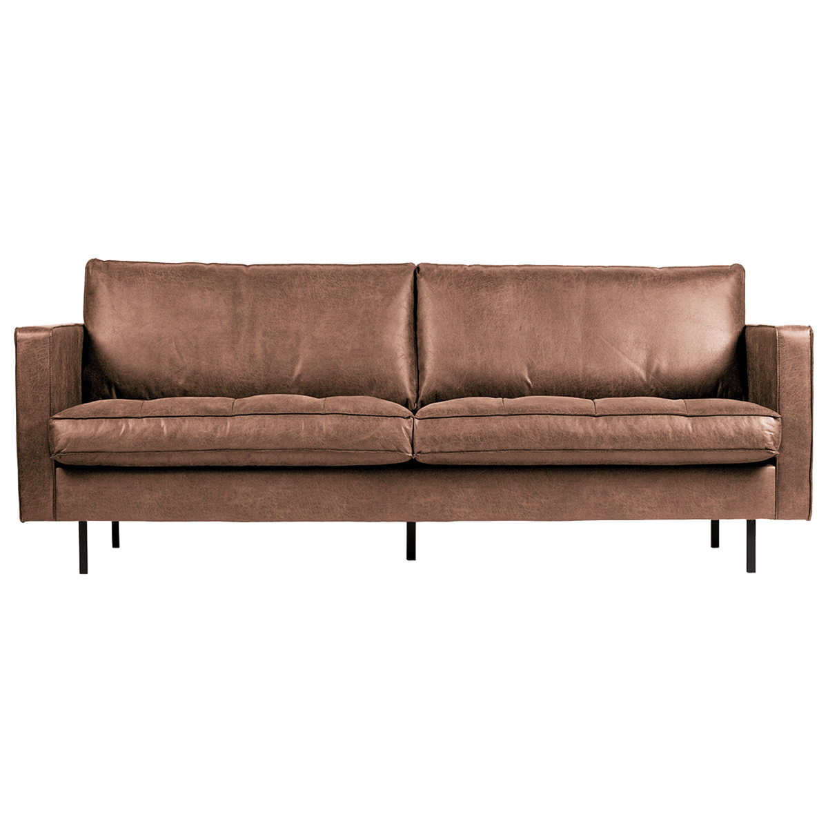 Woood | 2,5-Zits bank Rodeo classic ecoleer cognac
