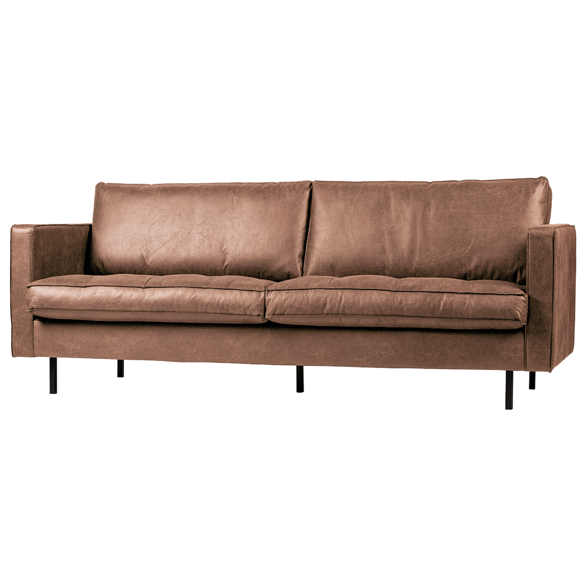 Woood | 2,5-Zits bank Rodeo classic ecoleer cognac