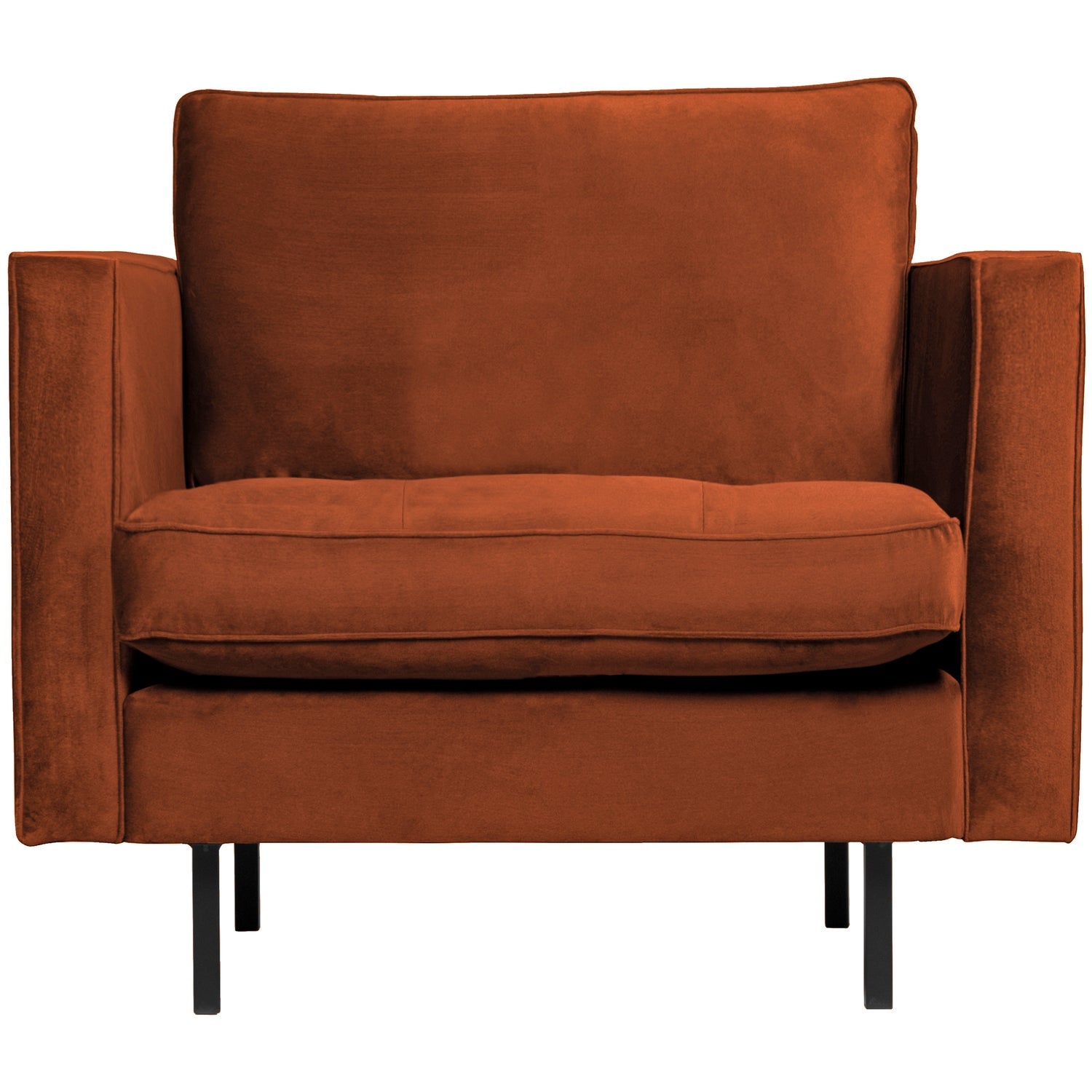 Woood | Fauteuil Rodeo classic velvet roest