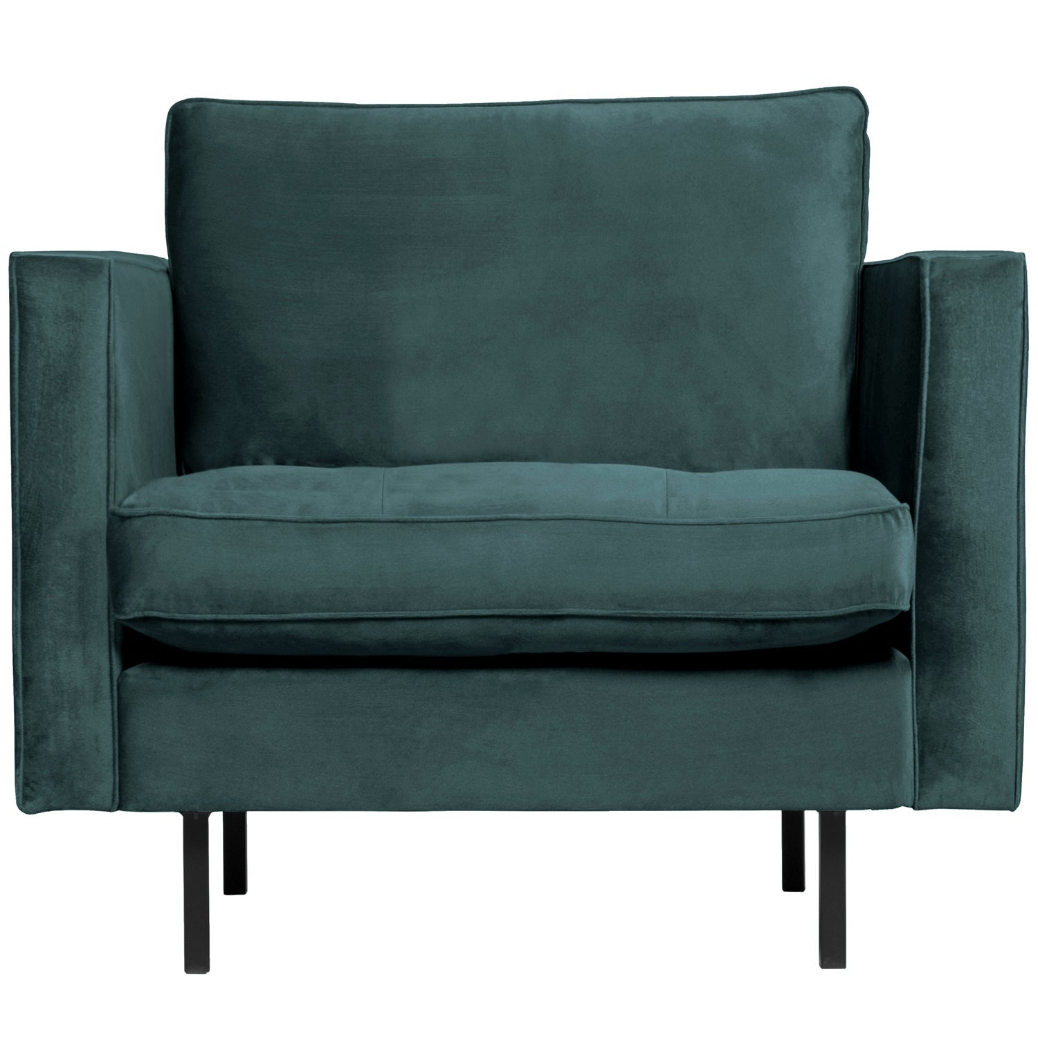 Woood | Fauteuil Rodeo classic velvet groenblauw