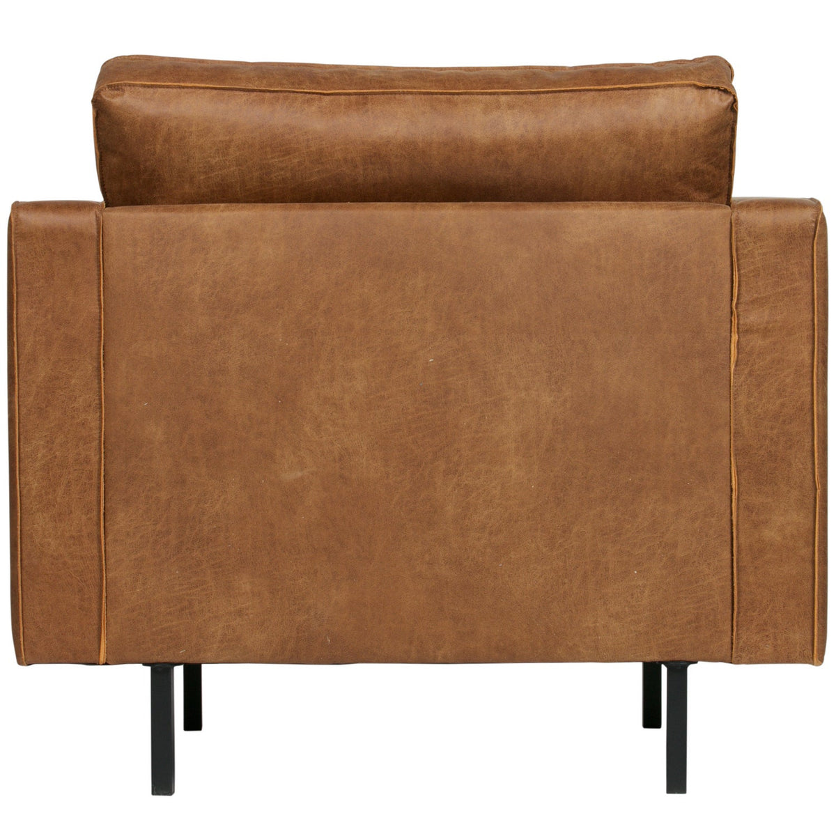 Woood | Fauteuil Rodeo classic ecoleer cognac