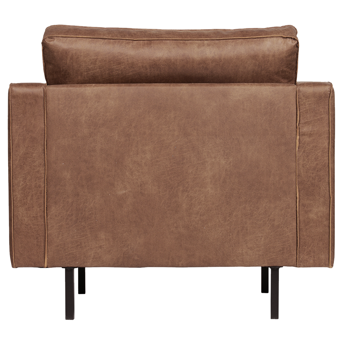 Woood | Fauteuil Rodeo classic ecoleer cognac