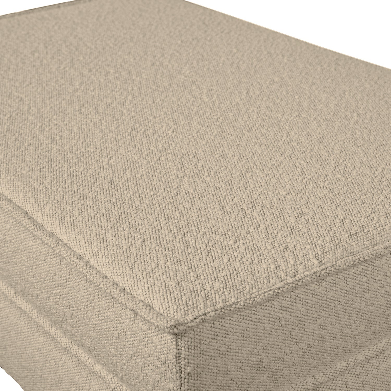 Woood | Hocker Rodeo op poten boucle beige