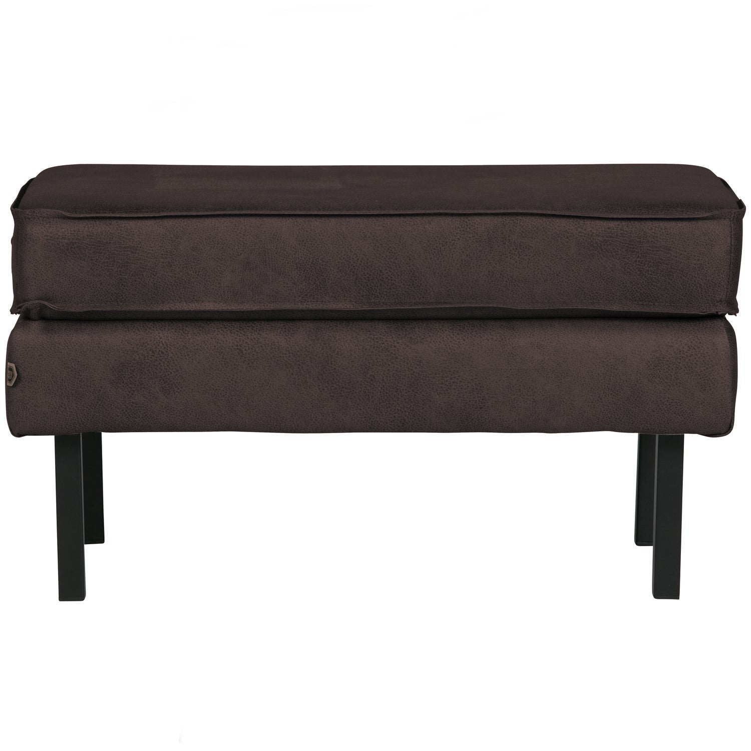 Woood | Hocker Rodeo op poten ecoleer zwart