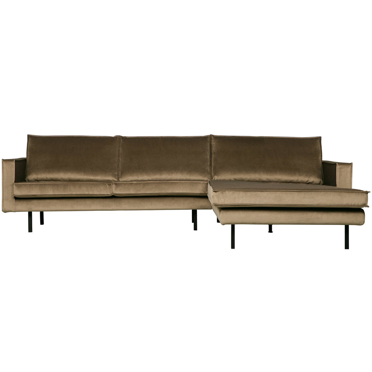 Woood | Chaise Longue Rodeo rechts velvet taupe