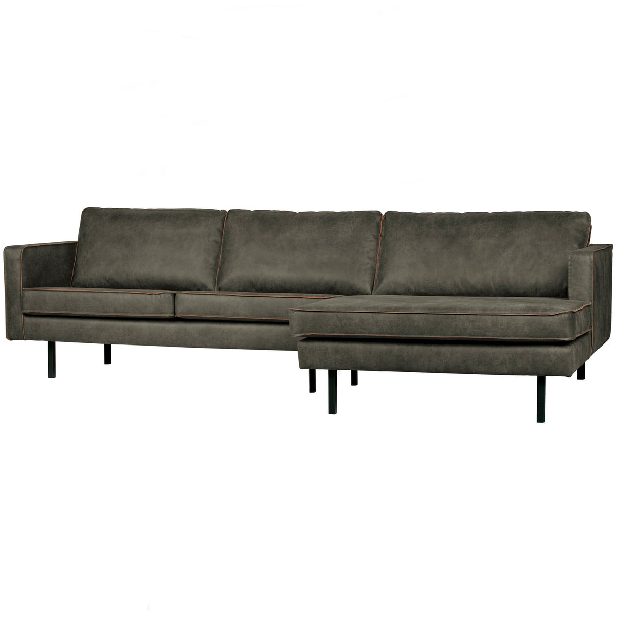 Woood | Chaise Longue Rodeo rechts ecoleer army