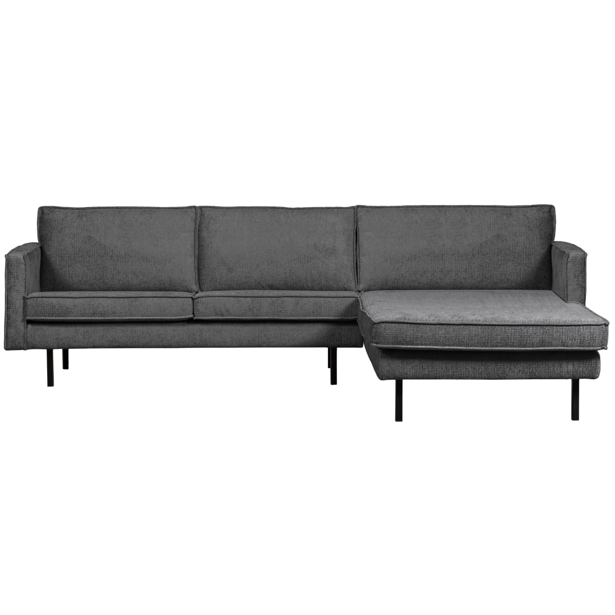 Woood | Chaise Longue Rodeo rechts structure velvet mountain