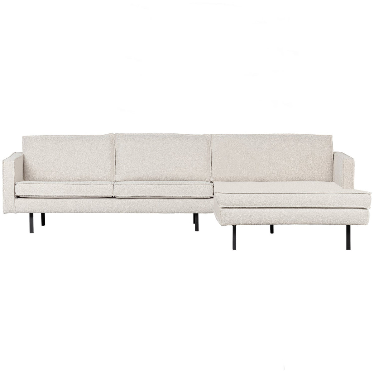 Woood | Chaise Longue Rodeo rechts boucle naturel