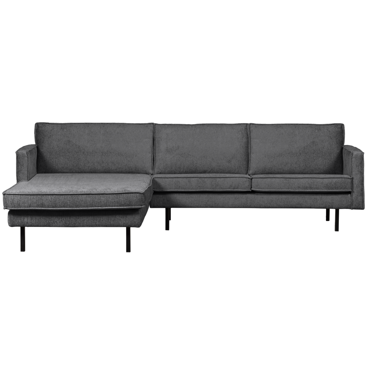Woood | Chaise longue Rodeo links structure velvet mountain