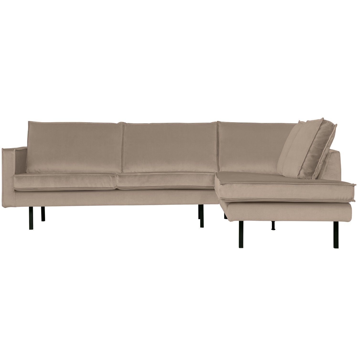 Woood | Hoekbank Rodeo rechts velvet khaki