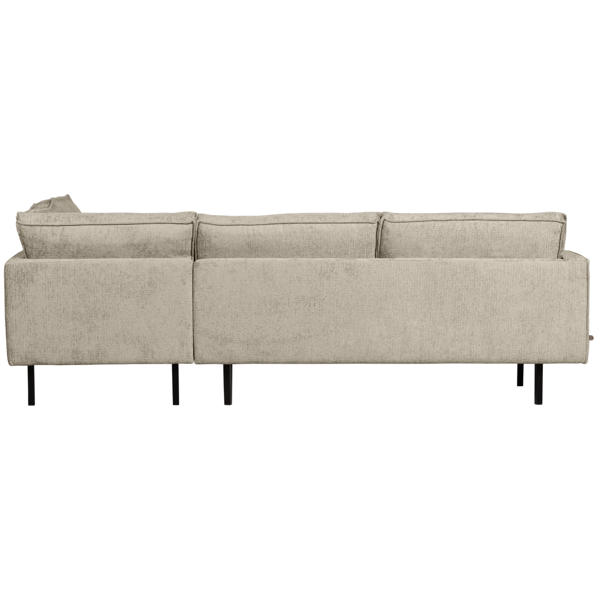 Woood | Hoekbank Rodeo rechts structure velvet wheatfield