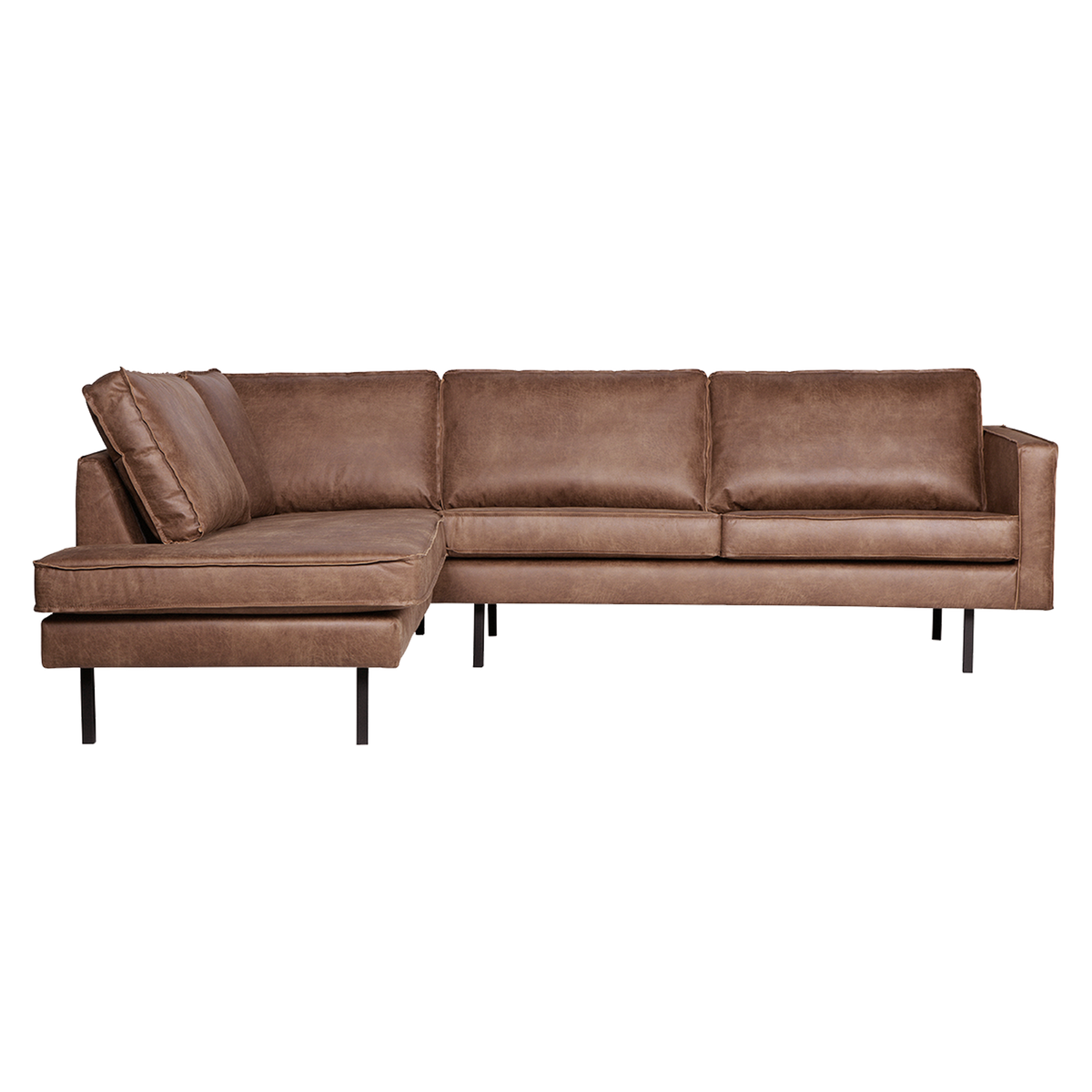 Woood | Hoekbank Rodeo links ecoleer cognac