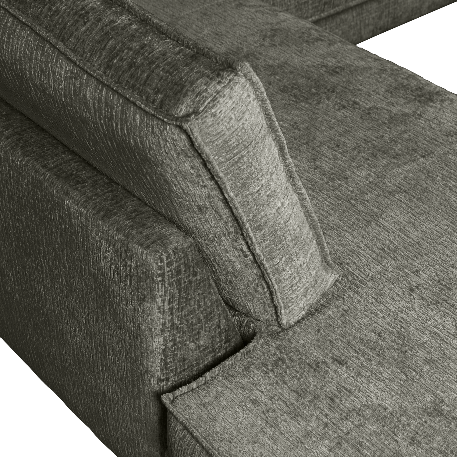 Woood | Hoekbank Rodeo links structure velvet frost