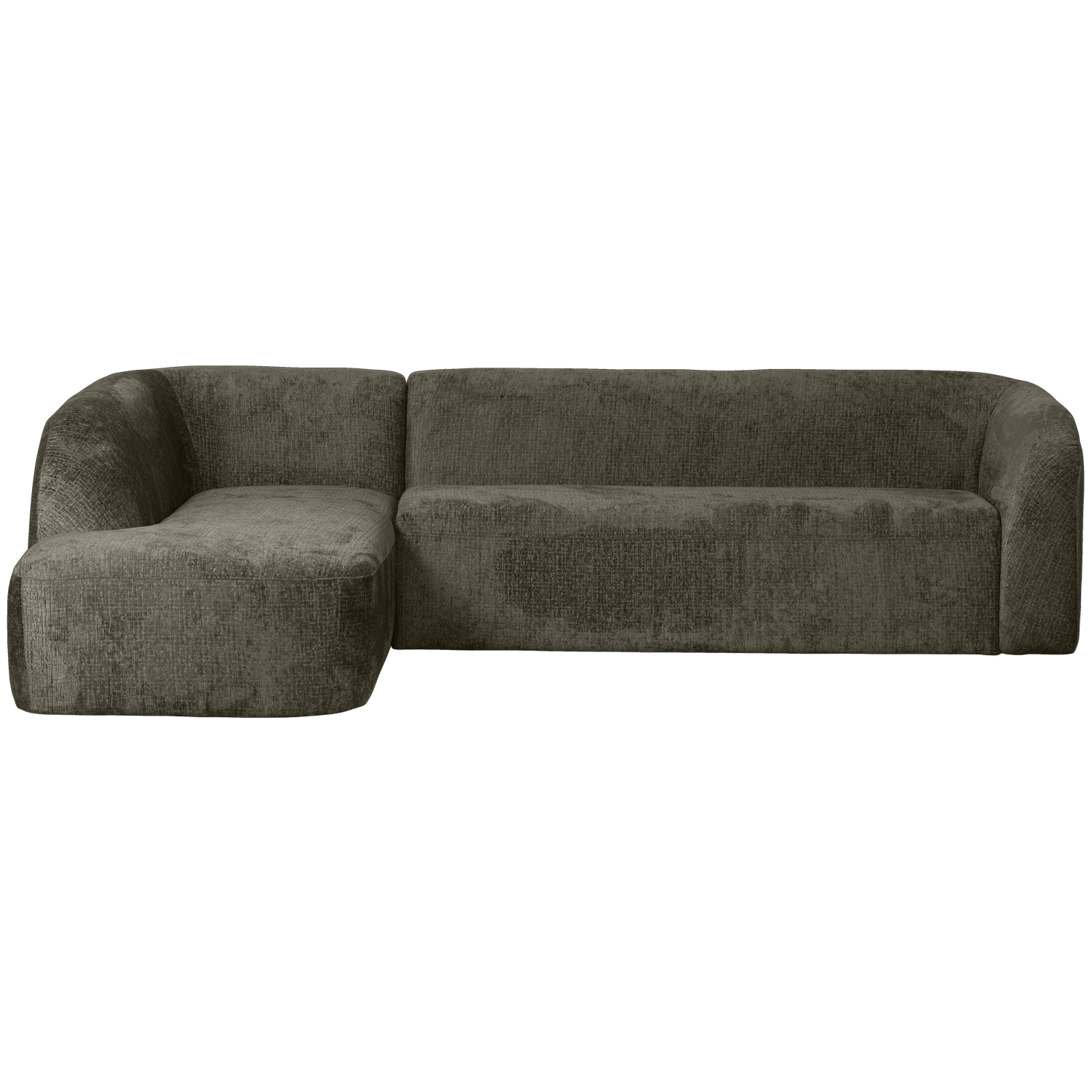 Woood | Hoekbank Sloping links structure velvet frost