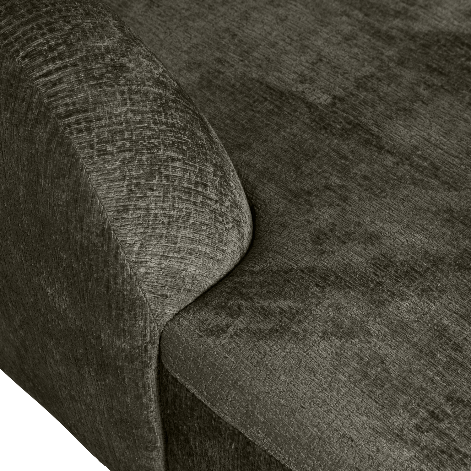 Woood | Hoekbank Sloping links structure velvet frost