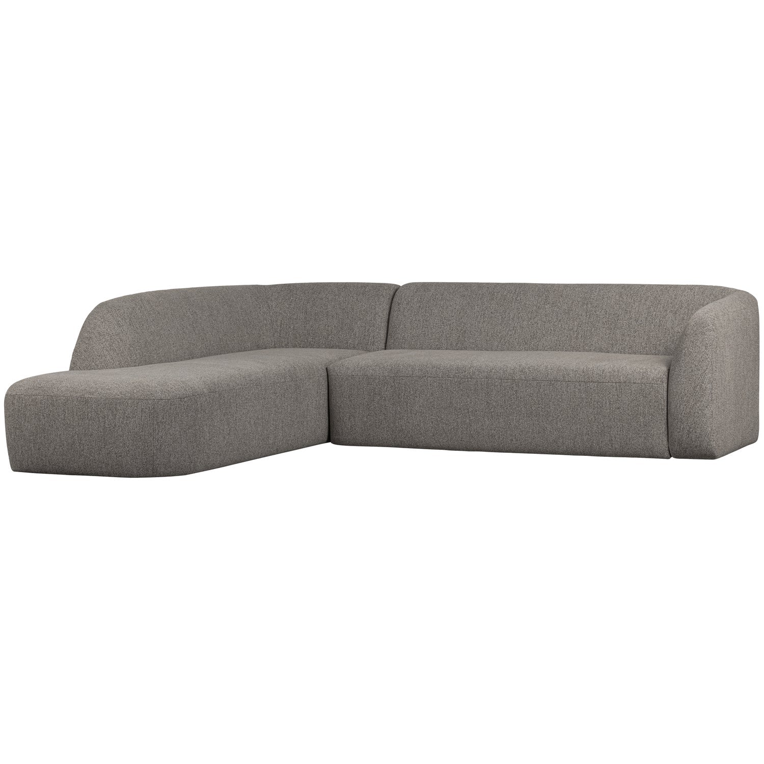 Woood | Hoekbank Sloping links grijs melange