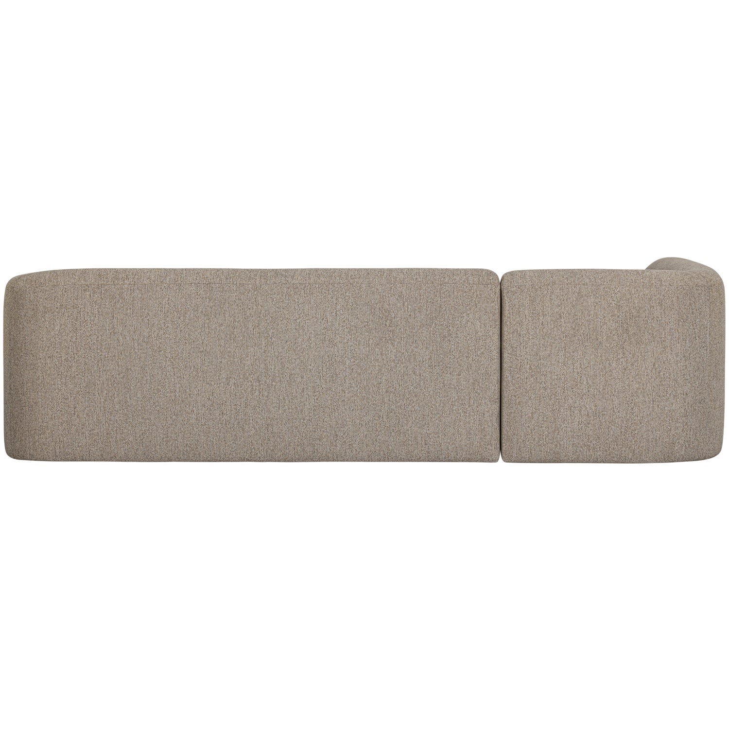 Woood | Hoekbank Sloping links naturel melange