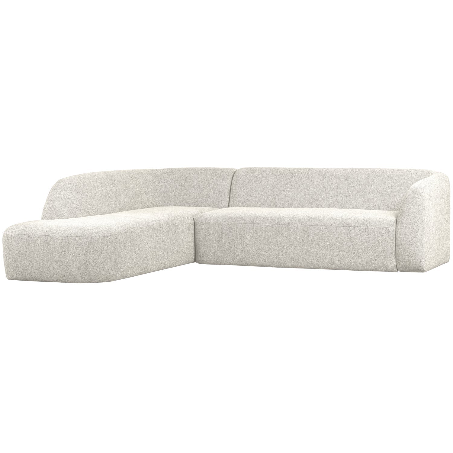 Woood | Hoekbank Sloping links pearl melange