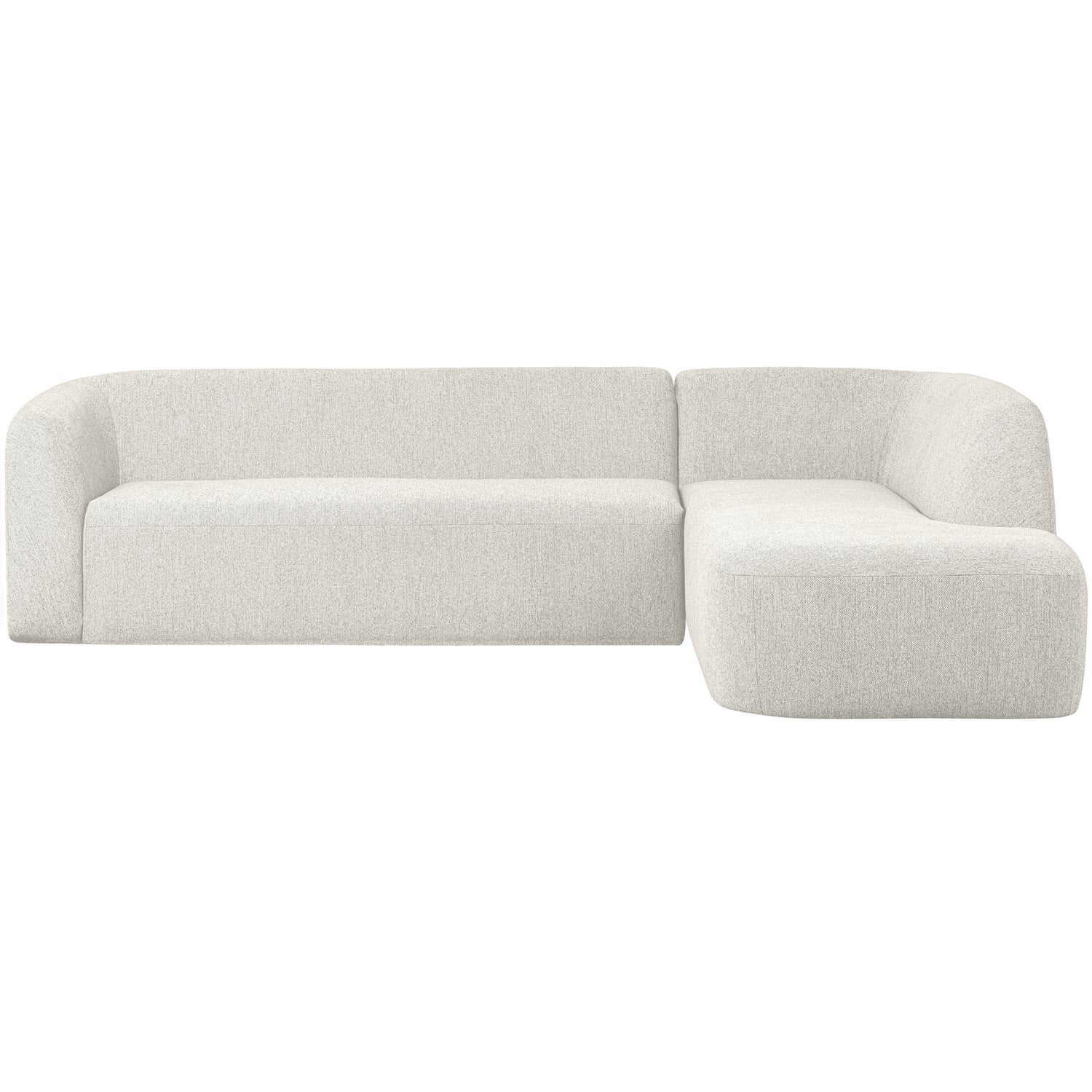 Woood | Hoekbank Sloping rechts pearl melange