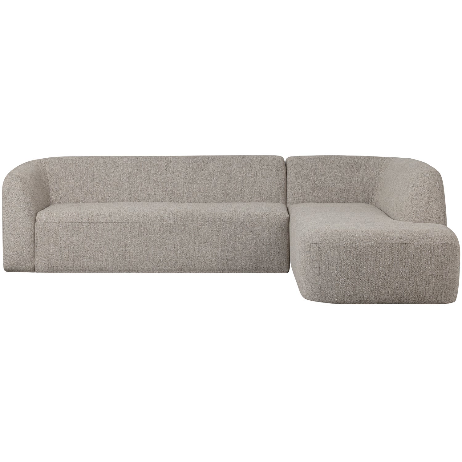 Woood | Hoekbank Sloping rechts off white melange