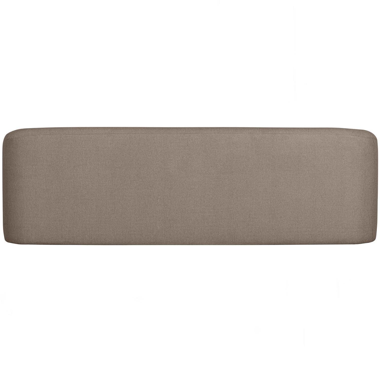 Woood | 3-Zits bank Sloping lichtbruin melange