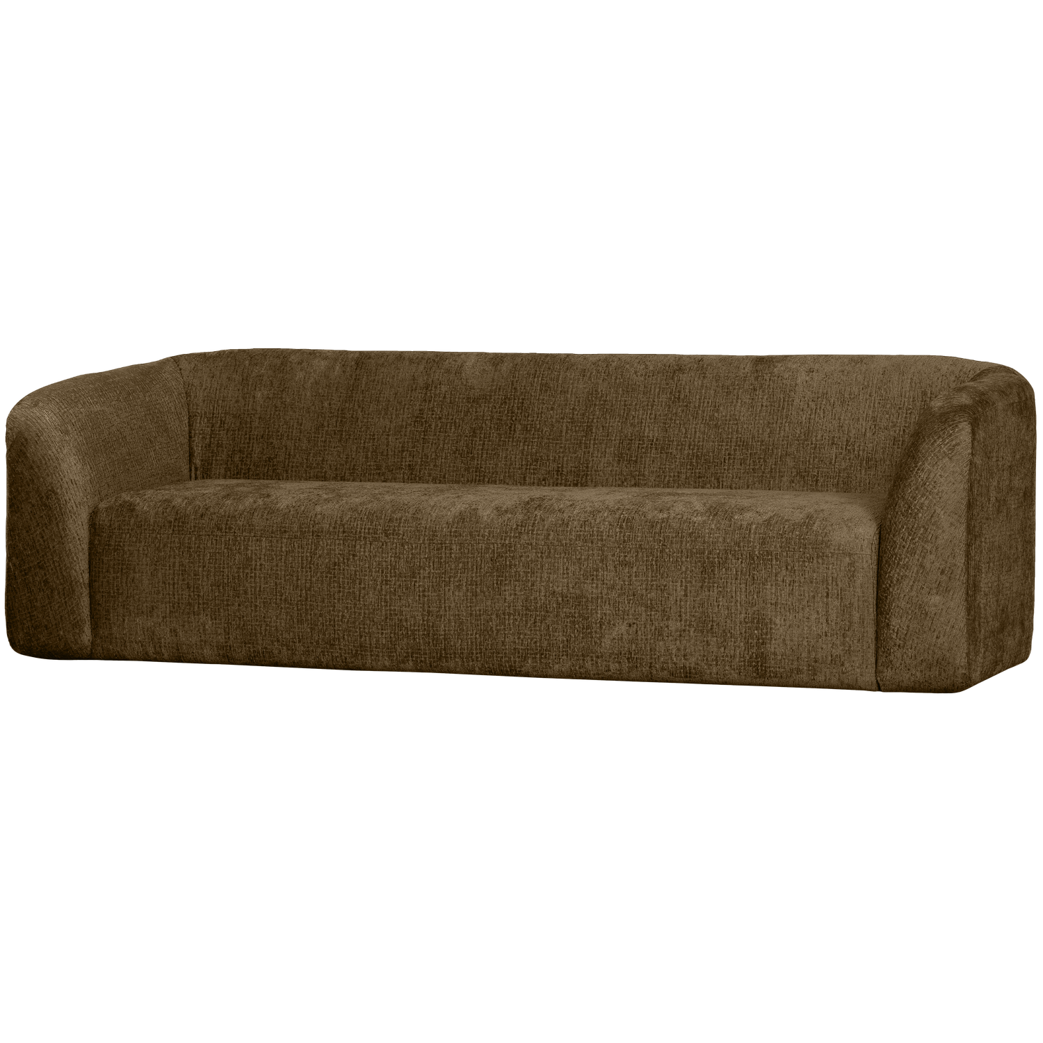 Woood | 3-Zits bank Sloping structure velvet brass