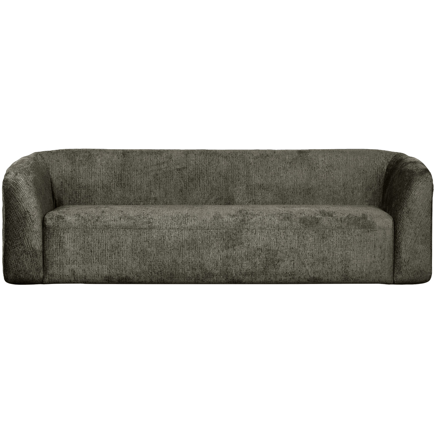 Woood | 3-Zits bank Sloping structure velvet frost