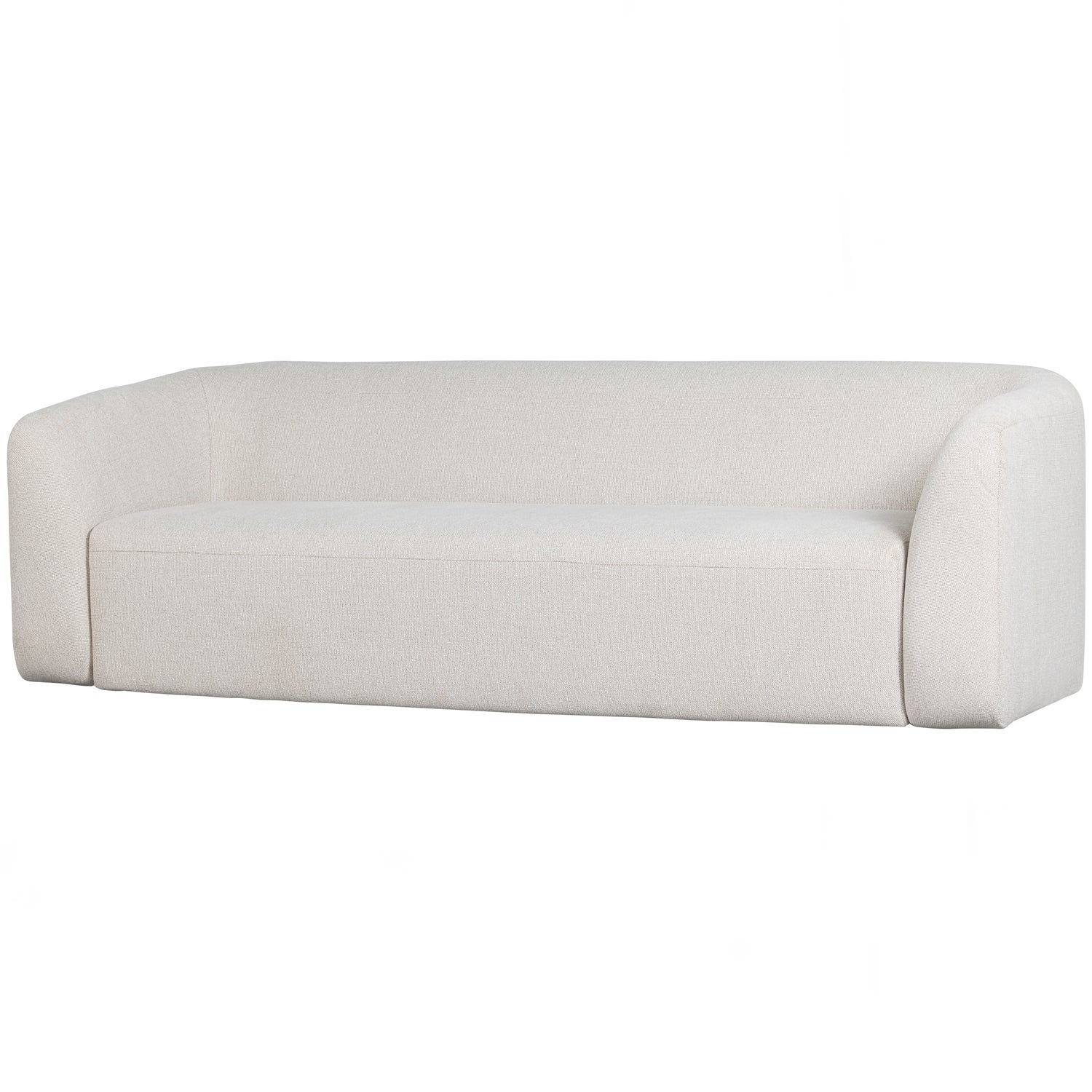 Woood | 3-Zits bank Sloping pearl melange