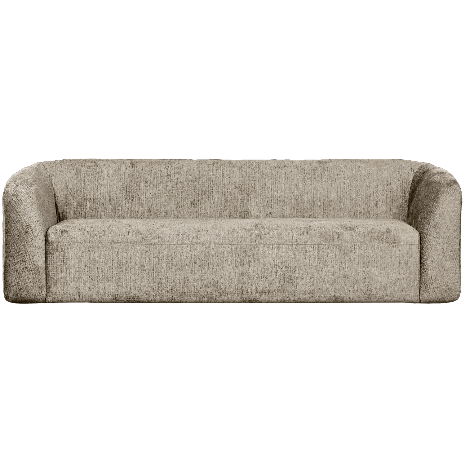 Woood | 3-Zits bank Sloping structure velvet wheatfield