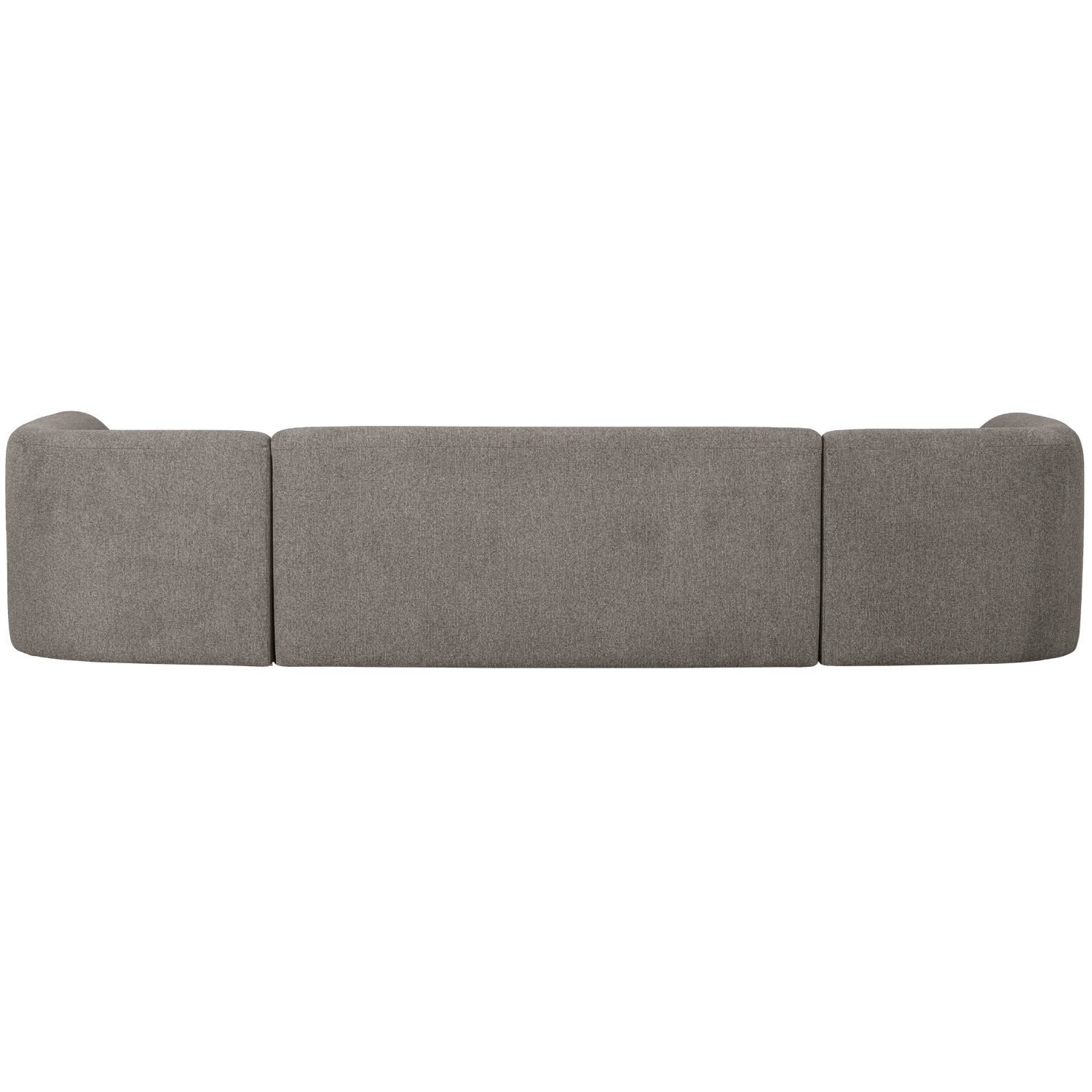 Woood | U-vorm bank Sloping grijs melange