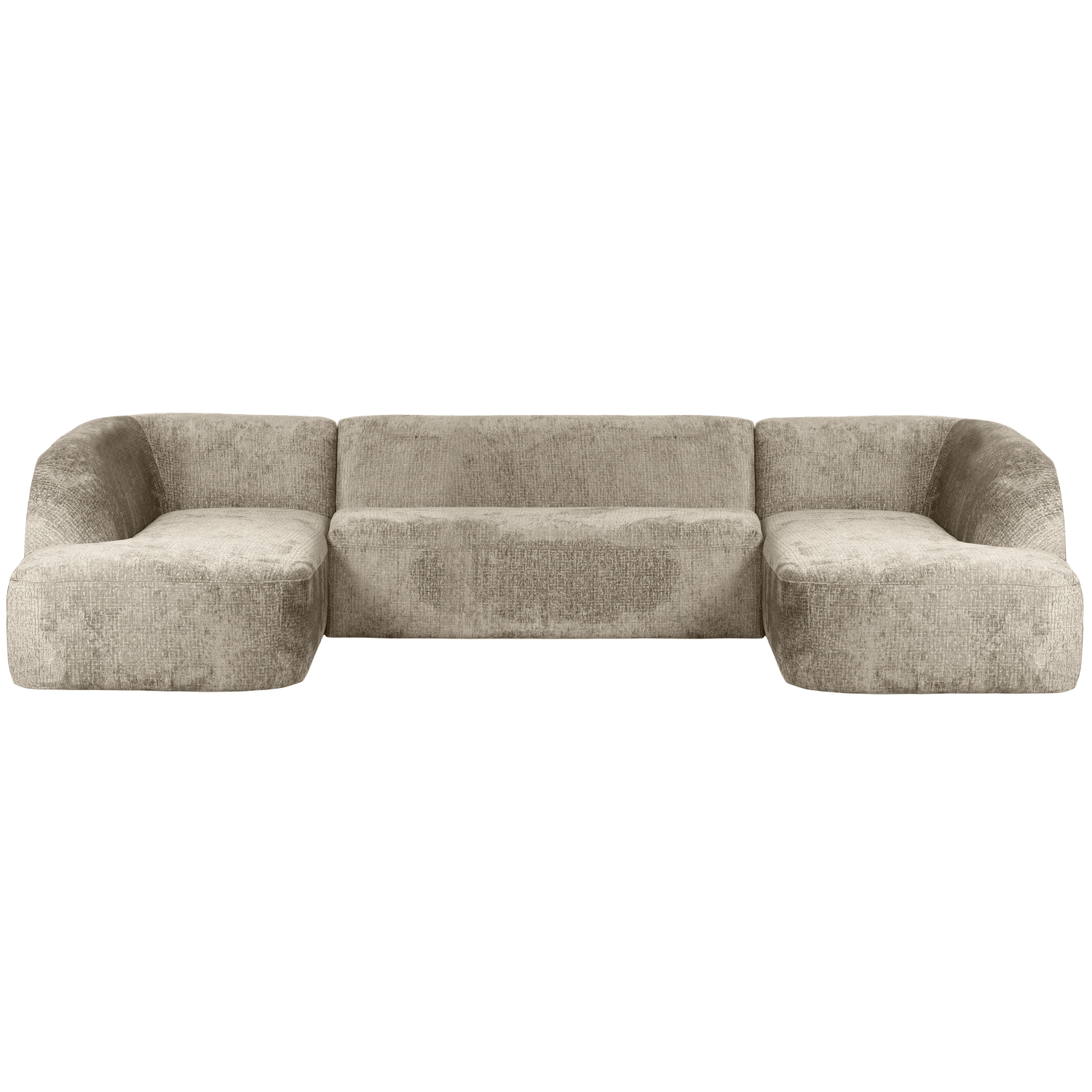 Woood | U-vorm bank Sloping structure velvet wheatfield