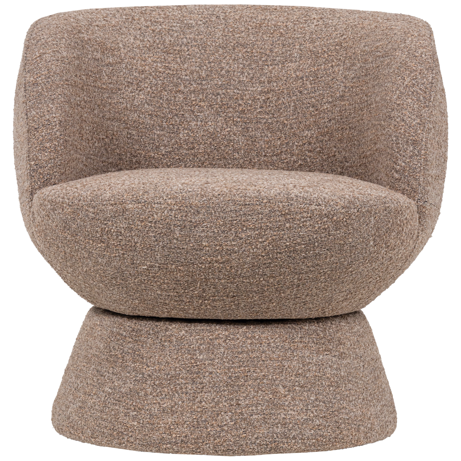 Woood | Draaifauteuil Shuffle bruin melange
