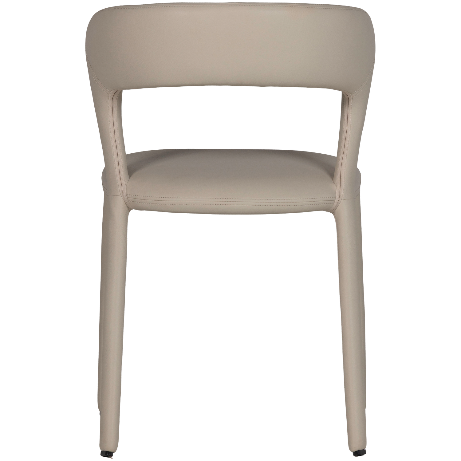 Woood | Eetkamerstoel Noble leerlook beige