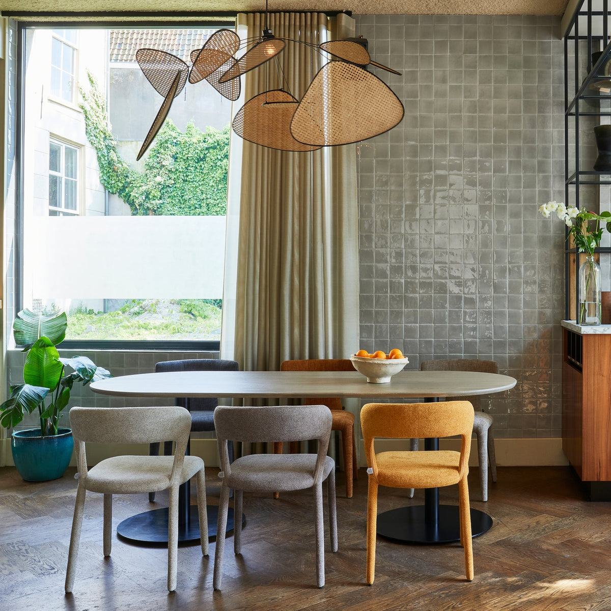 Woood | Eetkamerstoel Noble taupe