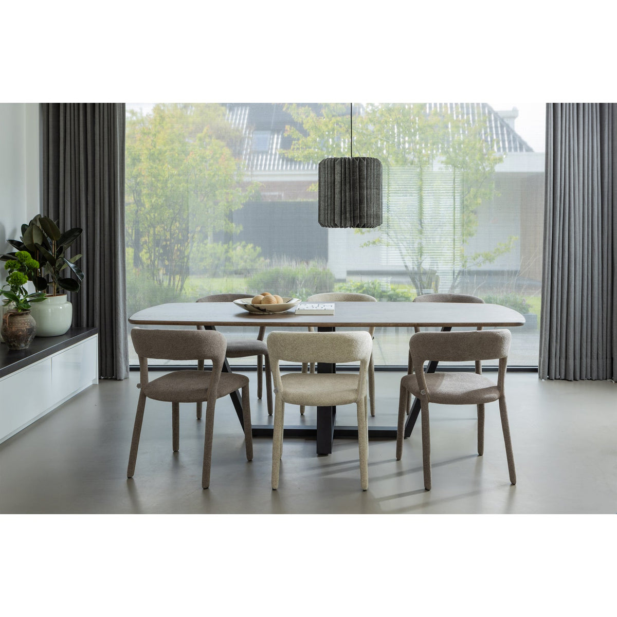 Woood | Eetkamerstoel Noble taupe