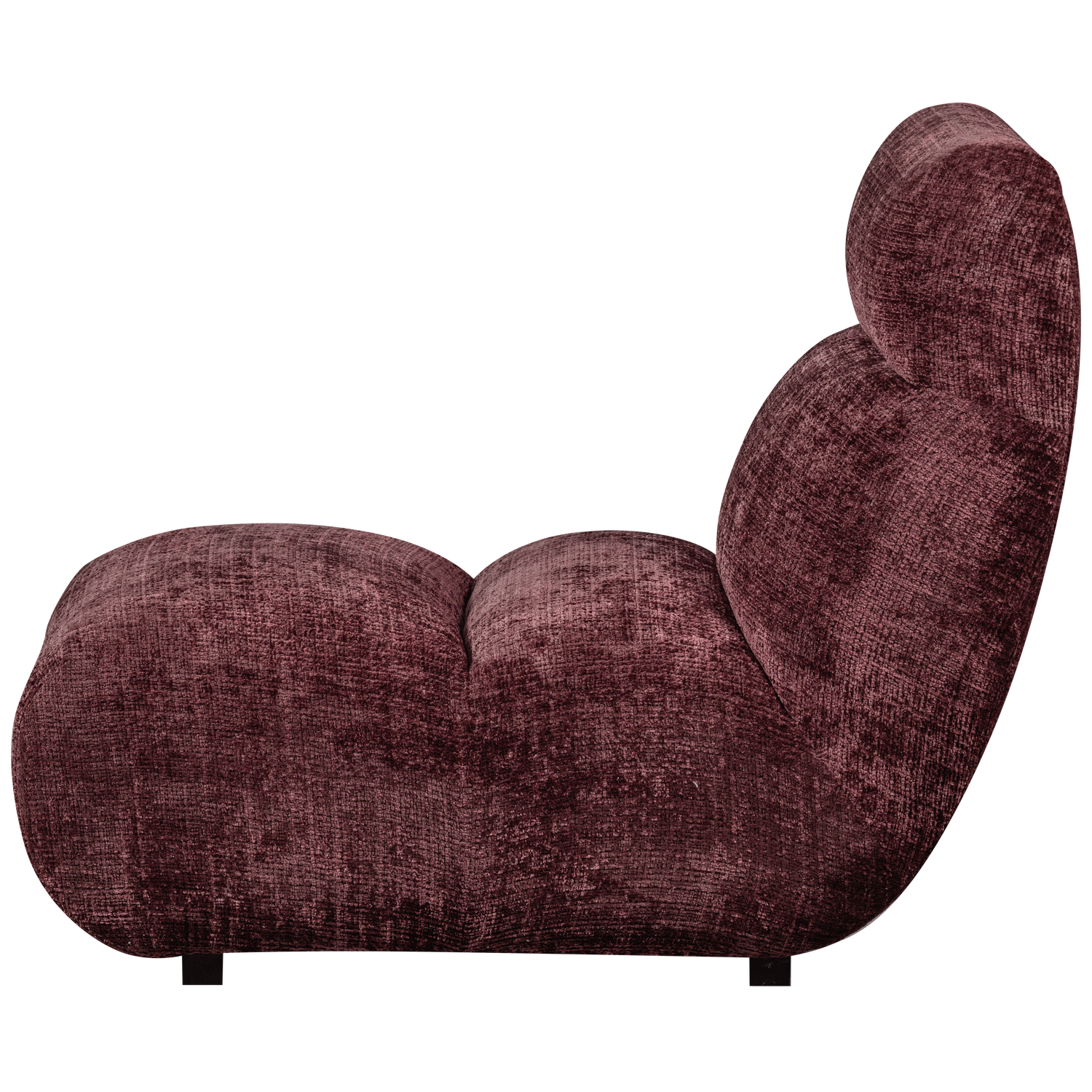 Woood | Fauteuil Observe aubergine