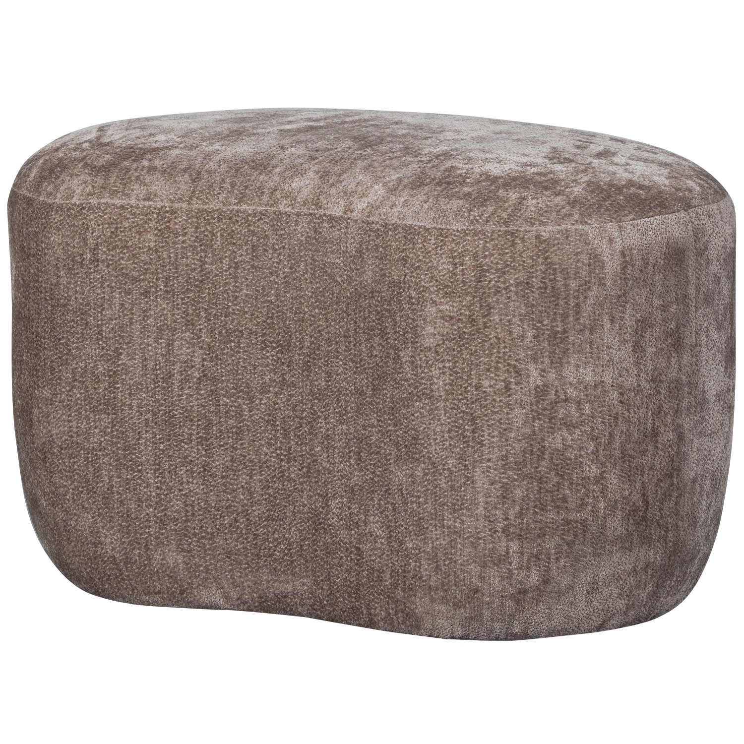 Woood | Poef Popular organisch taupe