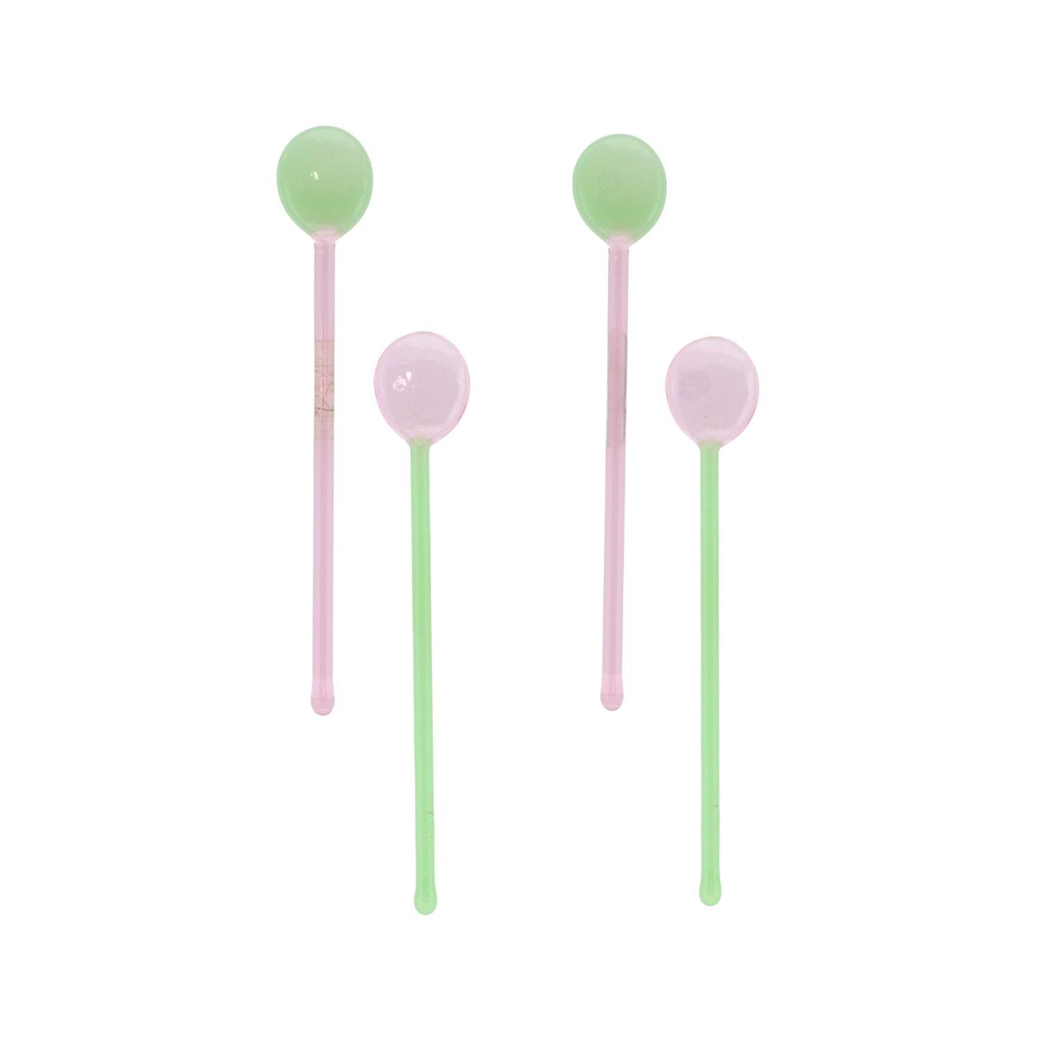 Stijl28 | Glazen lepeltjes Nilla set4