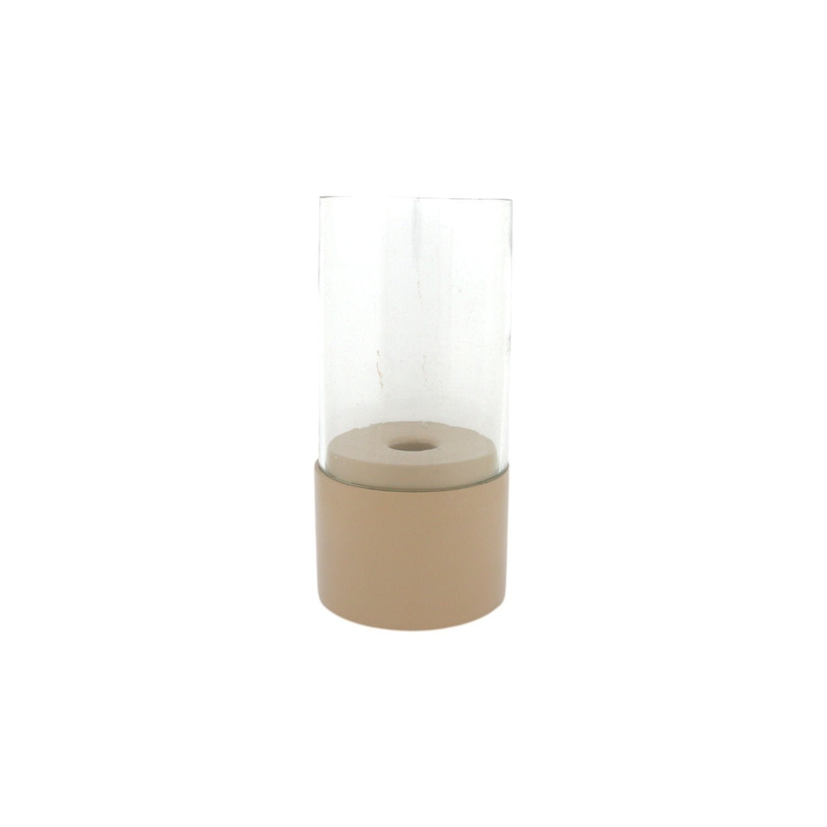 Home Society | Windlicht Mindy taupe 21cm